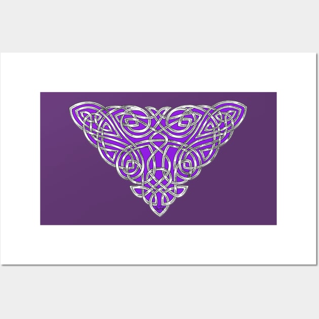 Angel Dancer Wings Celtic knotwork Wall Art by patfish